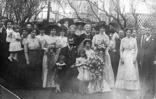 Wedding of Arthur and Annie Dowding